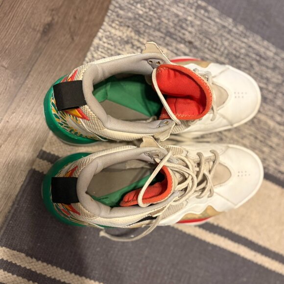 Nike Air Jordan Zoom 92 White Lucky Green Sneakers CK9183-103 - Picture 3 of 7